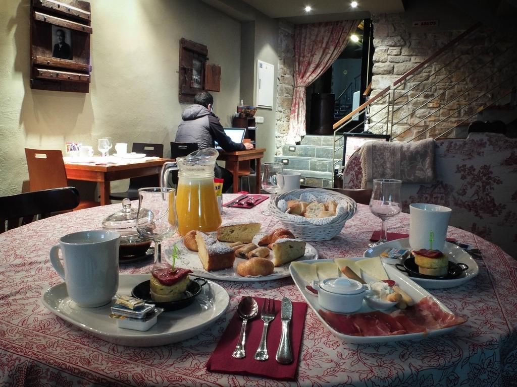 Casa Rural Lakoak Garínoain Buitenkant foto
